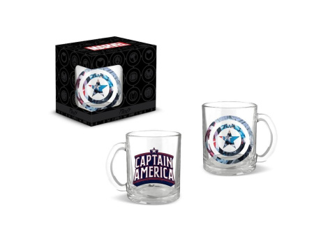 Кружка Captain America в подарочной коробке 320 мл КРС-1171