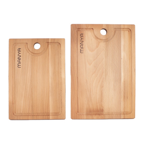 Набор досок разделочных Чинар бук 2 шт 027-70