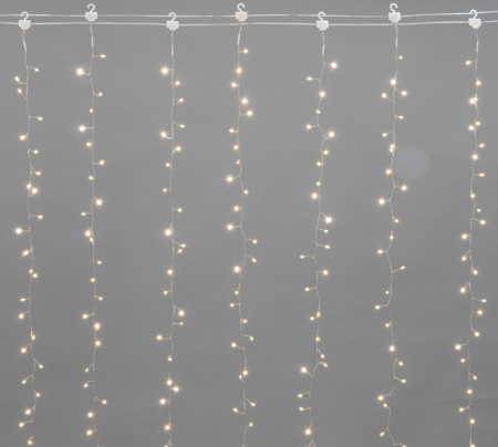 Гирлянда Neon Night Светодиодный фейерверк 3*3 м теплый белый 315-866