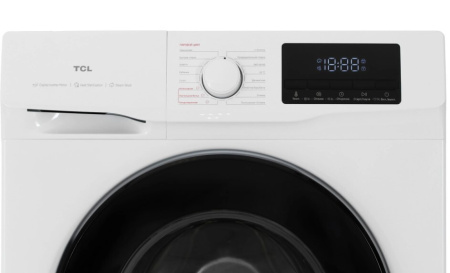Стиральная машина с фронтальной загрузкой TCL TWRF-607W12W1, Max загрузка - 7кг, Max отжим - 1 200об/мин., цвет Белый