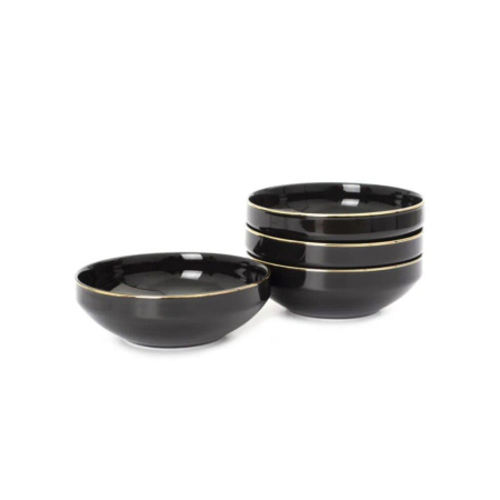 Набор столовый Domenik 16 пр. Black Gold DM3017