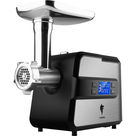 Мясорубка Leonord LE-17706, цвет Чёрный, производительность 2 кг/мин, мощность 2 600 Вт