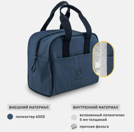 Сумка-холодильник Арктика 7,5 л синяя 3300-7-BL 