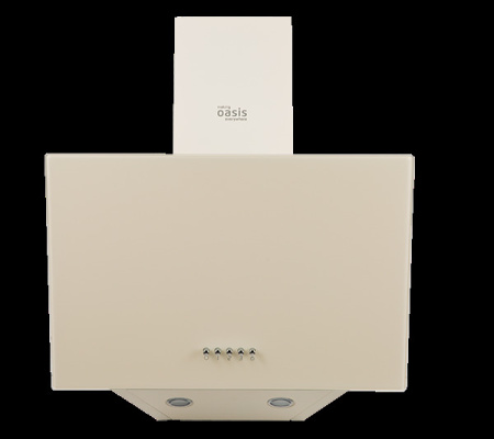 Вытяжка наклонная, настенная, Oasis NP-50I, цвет Бежевый, ширина 49,5см.