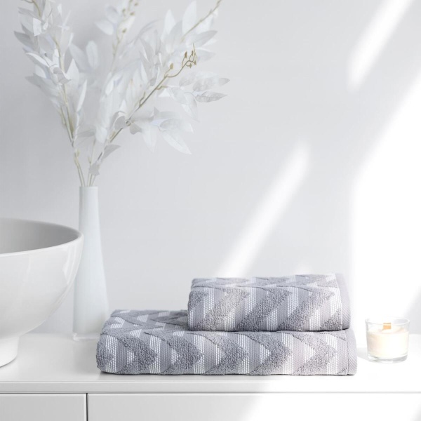 Полотенце Verossa 50/90 Relax Махра 480 гр/м2 Графит 926025