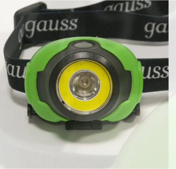 Фонарь Gauss GFL303 налобный 4W(230Lm) 3xR03(R03/286) IP42
