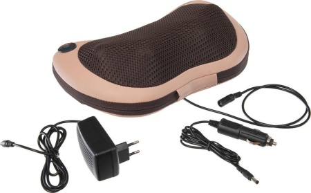 Массажная подушка Bradex (с подогревом) бежевая