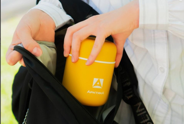 Термос Арктика для еды 0,28 л 411-280-YE желтый 