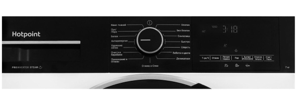 Стиральная машина с фронтальной загрузкой Hotpoint WSH 7291 VBX, Max загрузка - 7кг, Max отжим - 1 200об/мин., цвет Белый