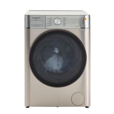 Стиральная машина с сушкой Manya M1408DX, цвет Серебристый