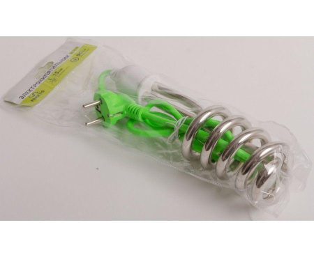 Кипятильник 1-2.SALE 3кВт, 220В, шнур 90см, Погружная часть 15 см, влагозащитный корпус