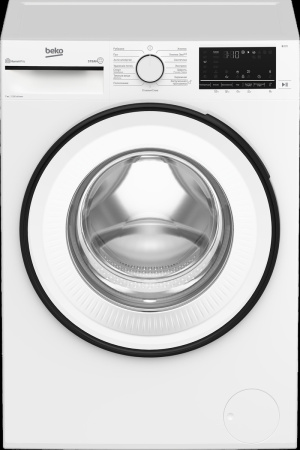 Стиральная машина с фронтальной загрузкой Beko B3WFR572W, Max загрузка - 7кг, Max отжим - 1 200об/мин., цвет Белый