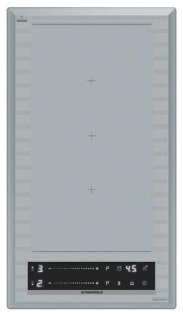 Встраиваемая варочная панель Индукционная Maunfeld CVI292S2FMBL LUX, 29 см, цвет Голубой