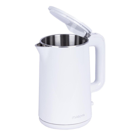 Электрический чайник Manya EK075DW, цвет Белый глянец