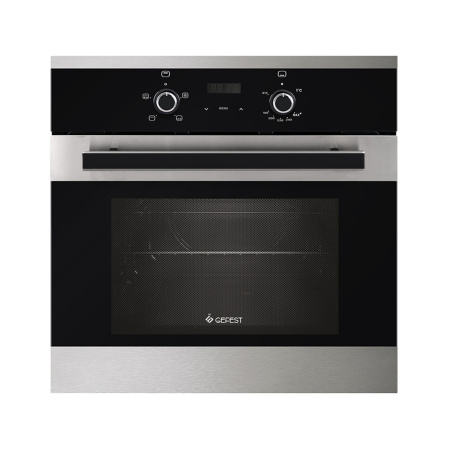 Встраиваемый Газоэлектрический духовой шкаф Gefest ДГЭ 621-03 Н5, цвет Нержавеющая сталь