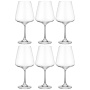 Набор бокалов для вина Crystal Bohemia Naomi/Corvus 6 пр. 570 мл 669-257