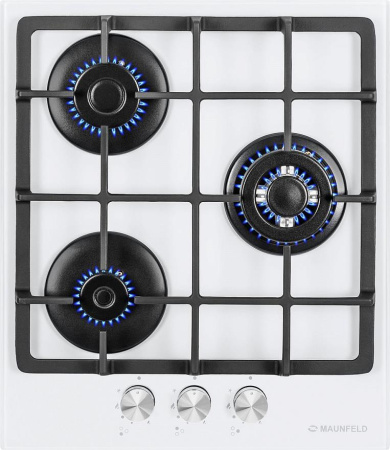 Встраиваемая варочная панель Газовая Maunfeld EGHG.43.33CW\G, 44 см, цвет Белый