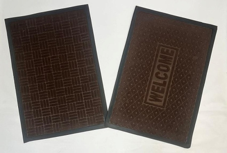 Коврик Graily Harmony придверный 60*90 коричневый GR-har 6090-1w