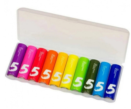 Эл.питания Xiaomi AA Rainbow Batteries (10 шт.)