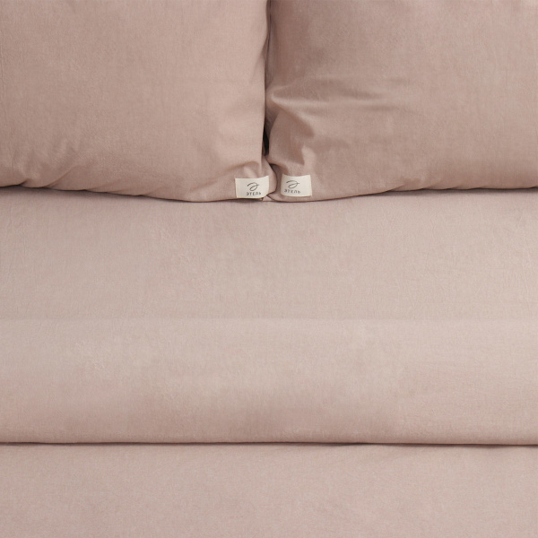 КПБ 2 сп Этель Denim 50/70 Жатый хлопок Бежевый 10245472