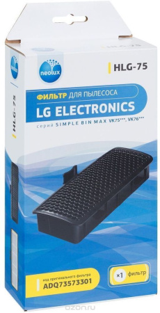 HEPA-фильтр Neolux HLG-75 д/пылесосов LG VK76...