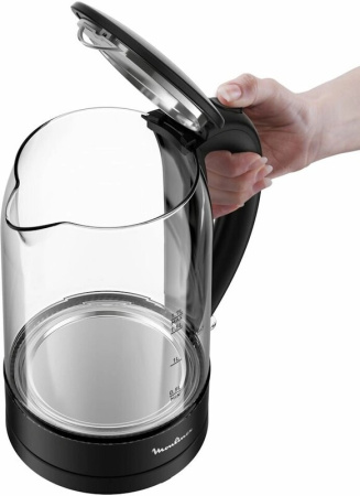 Электрический чайник Moulinex BY1S08, цвет Чёрный