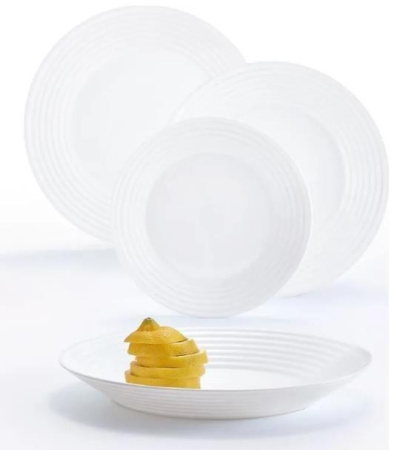 Набор столовый Luminarc Harena White 18 пр. L3270