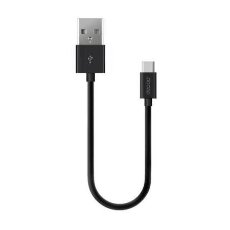 USB кабель Deppa USB - USB Type-C Black (2м) 72313