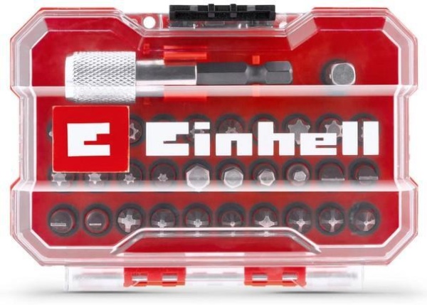 Набор бит Einhell, 32 предмета,битодержатель,XS-Case