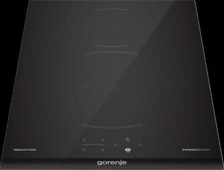 Встраиваемая варочная панель Индукционная Gorenje GI3201BC, 30 см, цвет Чёрный