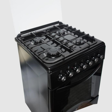 Газо-электр. плита De Luxe 606040.00гэ-003(кр) ч/р