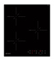 Встраиваемая варочная панель Индукционная Indesit IS 40CQ45 NE, 45 см, цвет Чёрный