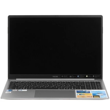 Ноутбук TECNO MegaBook T16RA Core i5 13420H/16Gb/512Gb SSD/UHD 48EUs/16" FHD IPS (Win11) Grey
