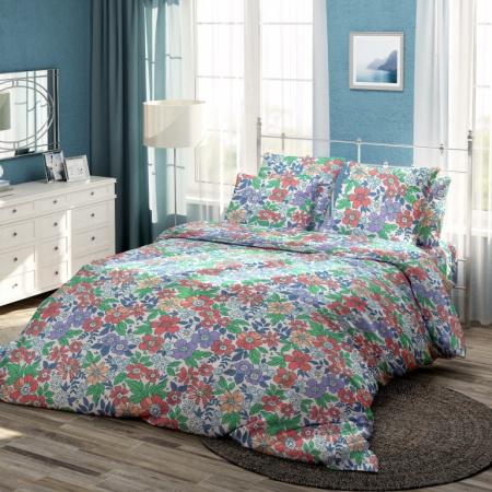 КПБ Семейный Самойловский Текстиль Полевые цветы 50/70 Бязь 776767