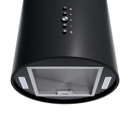 Вытяжка цилиндрическая, настенная, Manya H3502B, цвет Чёрный, ширина 35см.