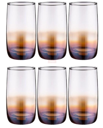 Набор стаканов Glasstar Карамельный омбре-3 6 пр. 330 мл RNKO_9369_3