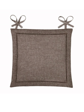 Подушка для стула Волшебная Ночь 40/40 Шоколад Рогожка 764723