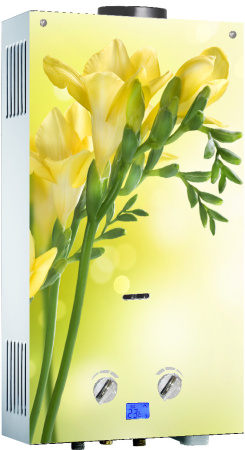 Колонка газова ATL 3-10 LT FREESIA, производительность 10 л/мин., Цвет Желтый