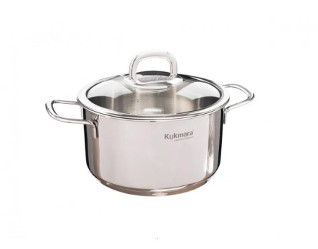 Кастрюля Kukmara Safia 3 л/20 см со стекл. крышкой SF-CA3020G