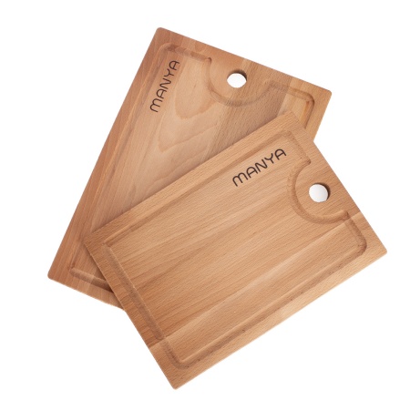 Набор досок разделочных Чинар бук 2 шт 027-70