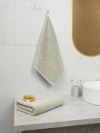 Полотенце Fine Line 70/140 Жемчужная коллекция Махра 500 гр/м2 Зеленый чай A46899