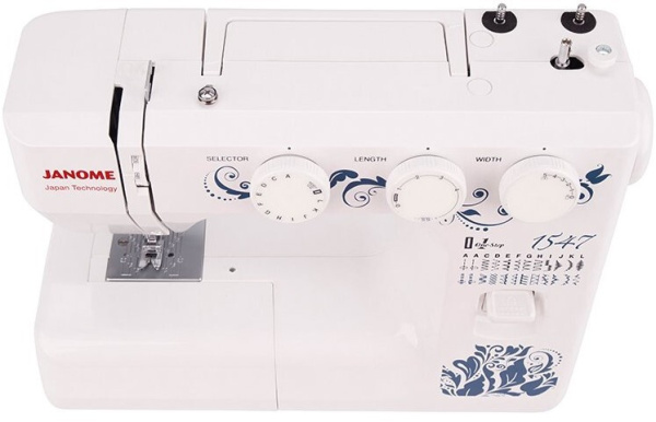Электромеханическая швейная машина Janome 1547