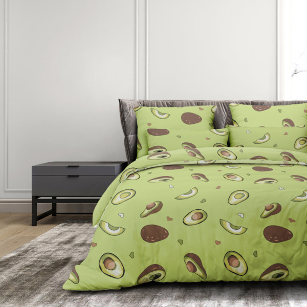 КПБ Семейный Волшебная Ночь Авокадо 50/70 Ранфорс 790541