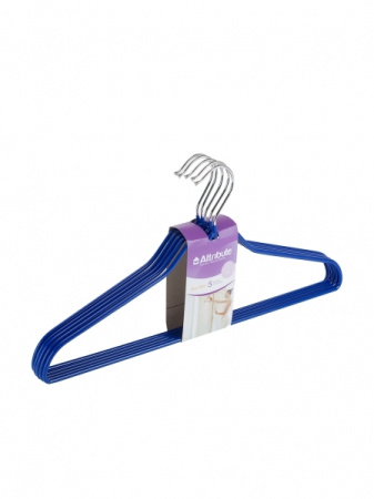 Набор вешалок универсальных Attribute Neo Blue AHS735