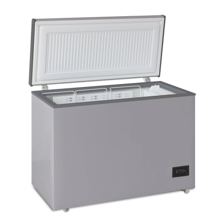 Морозильный ларь Бирюса M240KDN, цвет Металлик