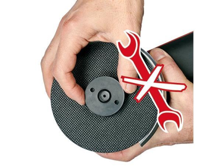 Углошлифовальная машина аккум. Einhell PXC AXXIO 18/125 Q, BL 1x4Ач 18В + ЗУ 3А