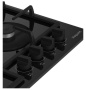 Встраиваемая варочная панель Газовая Hotpoint HG 62FA/BK, 58,5 см, цвет Чёрный