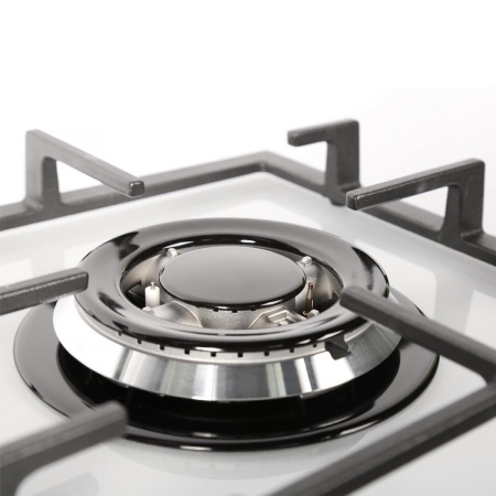 Встраиваемая варочная панель Газовая Gefest 2232-01 Р12, 60 см, цвет Белый