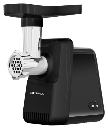 Мясорубка Supra MGS-2002, цвет Чёрный, производительность 1,5 кг/мин, мощность 2 000 Вт