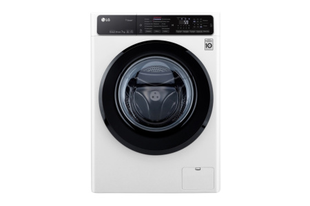 Стиральная машина с фронтальной загрузкой LG F2H5HS6W, Max загрузка - 7кг, Max отжим - 1 200об/мин., цвет Белый
